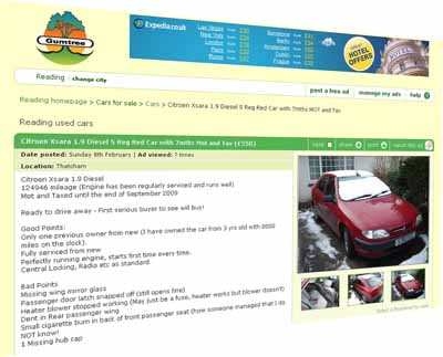 Car for sale on Gumtree Cape Town