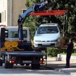 Car being repossessed